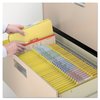 Smead Pressboard Folder Top Tab, Yellow, PK10, Tab Cut: 2/5 13734